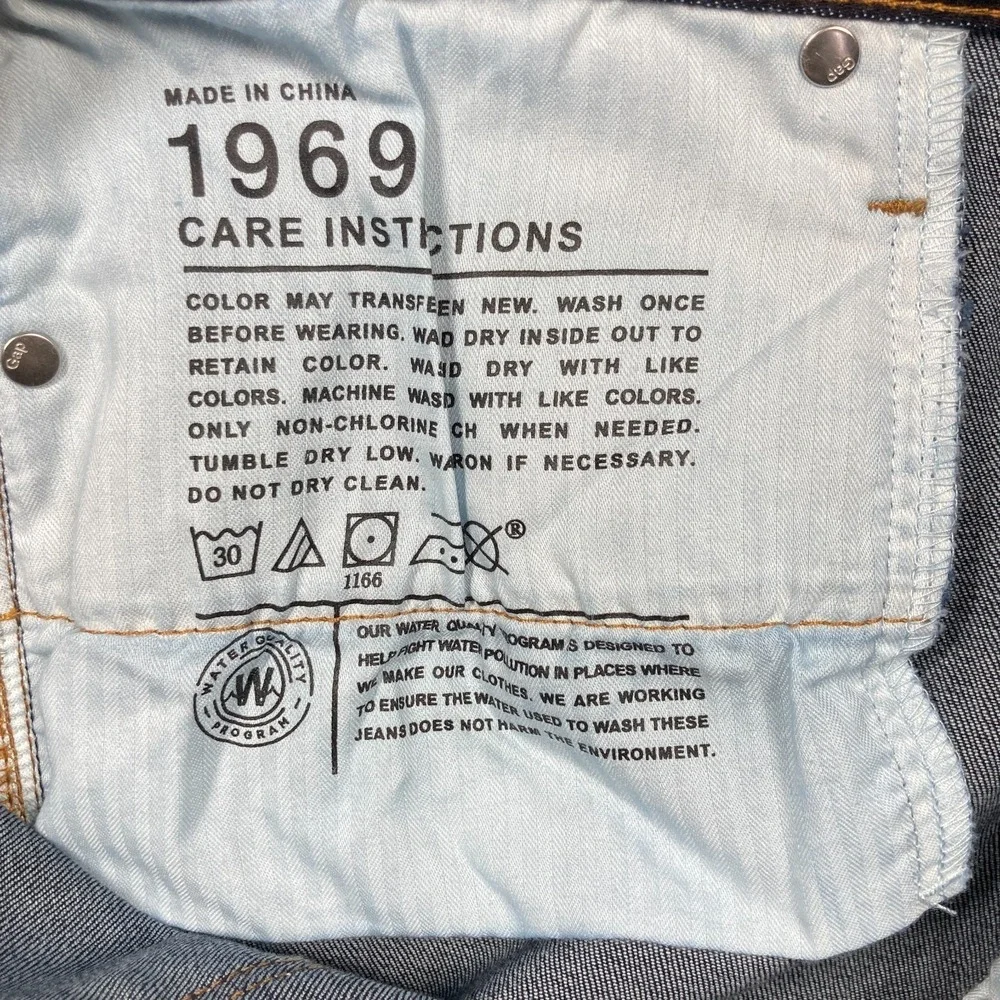 Gap 1969 Jeans Women's 34r (39x30) Dark Wash Blue Tapered‎ Always Skinny NEW